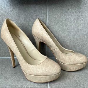 ALDO Snake Skin Heels